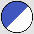 Blue/White