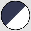 Navy/White